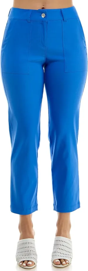 Nanette Nanette Lepore Women's Fly Front Boot Cut Freedom Stretch Pant with Functional Deep Stitch Pockets   Belt Loops