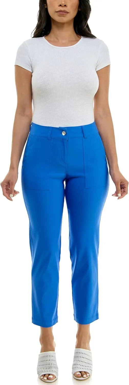 Nanette Nanette Lepore Women's Fly Front Boot Cut Freedom Stretch Pant with Functional Deep Stitch Pockets   Belt Loops