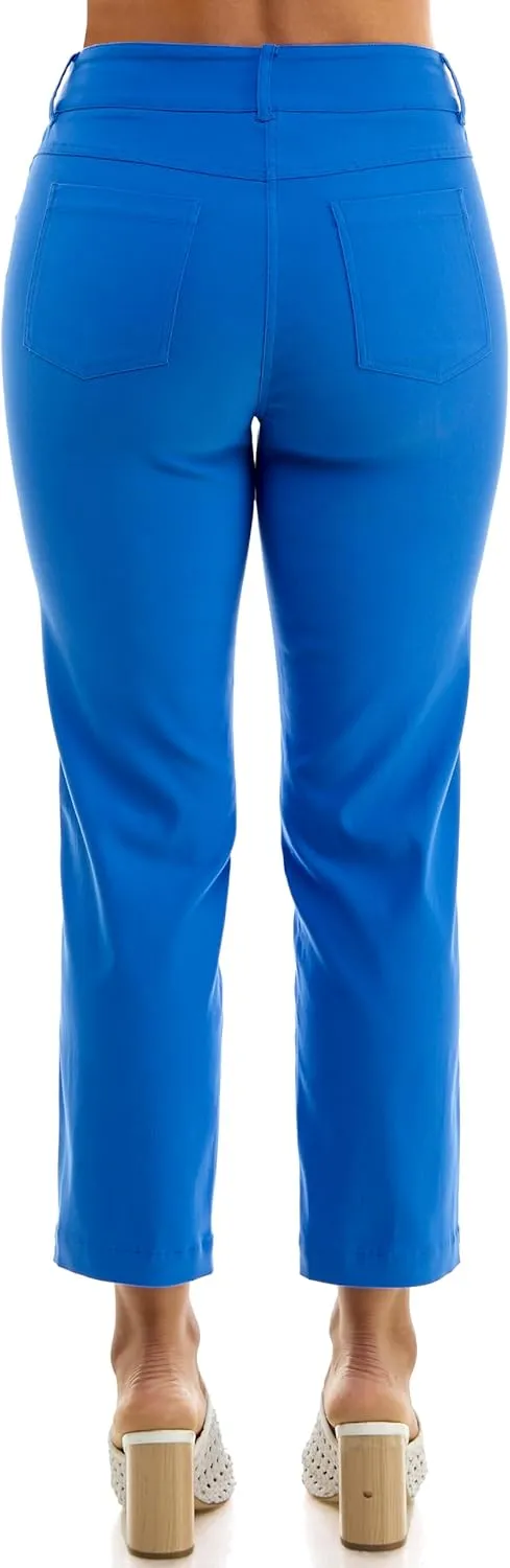 Nanette Nanette Lepore Women's Fly Front Boot Cut Freedom Stretch Pant with Functional Deep Stitch Pockets   Belt Loops