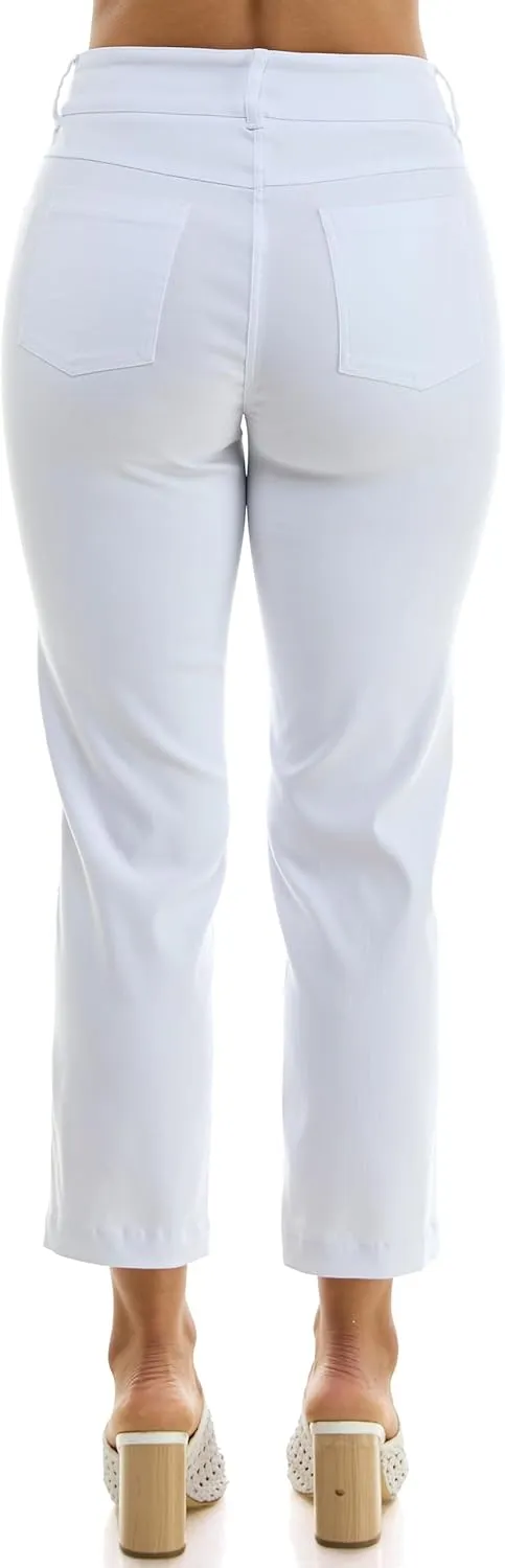 Nanette Nanette Lepore Women's Fly Front Boot Cut Freedom Stretch Pant with Functional Deep Stitch Pockets   Belt Loops