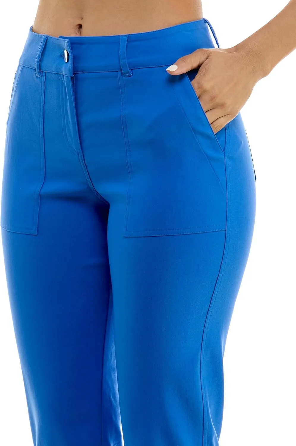 Nanette Nanette Lepore Women's Fly Front Boot Cut Freedom Stretch Pant with Functional Deep Stitch Pockets   Belt Loops
