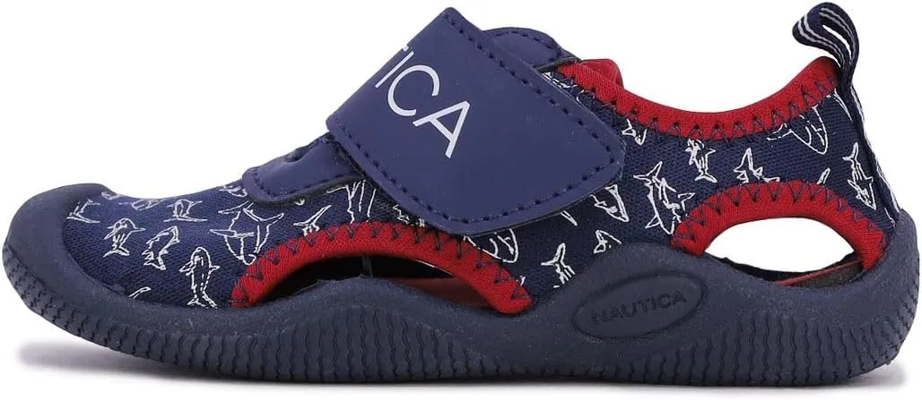 Nautica Kids Protective Water Shoe,Closed-Toe Sport Sandal |Boy - Girl (Big Kid/Little Kid/Toddler)