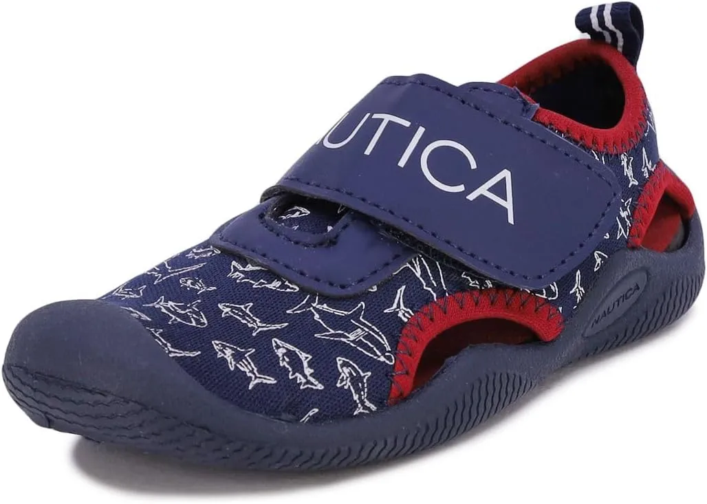 Nautica Kids Protective Water Shoe,Closed-Toe Sport Sandal |Boy - Girl (Big Kid/Little Kid/Toddler)