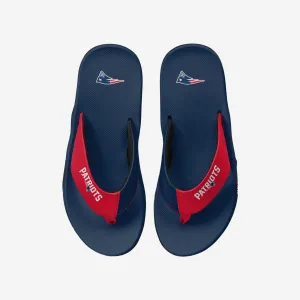 New England Patriots Team Color Contour Flip Flop
