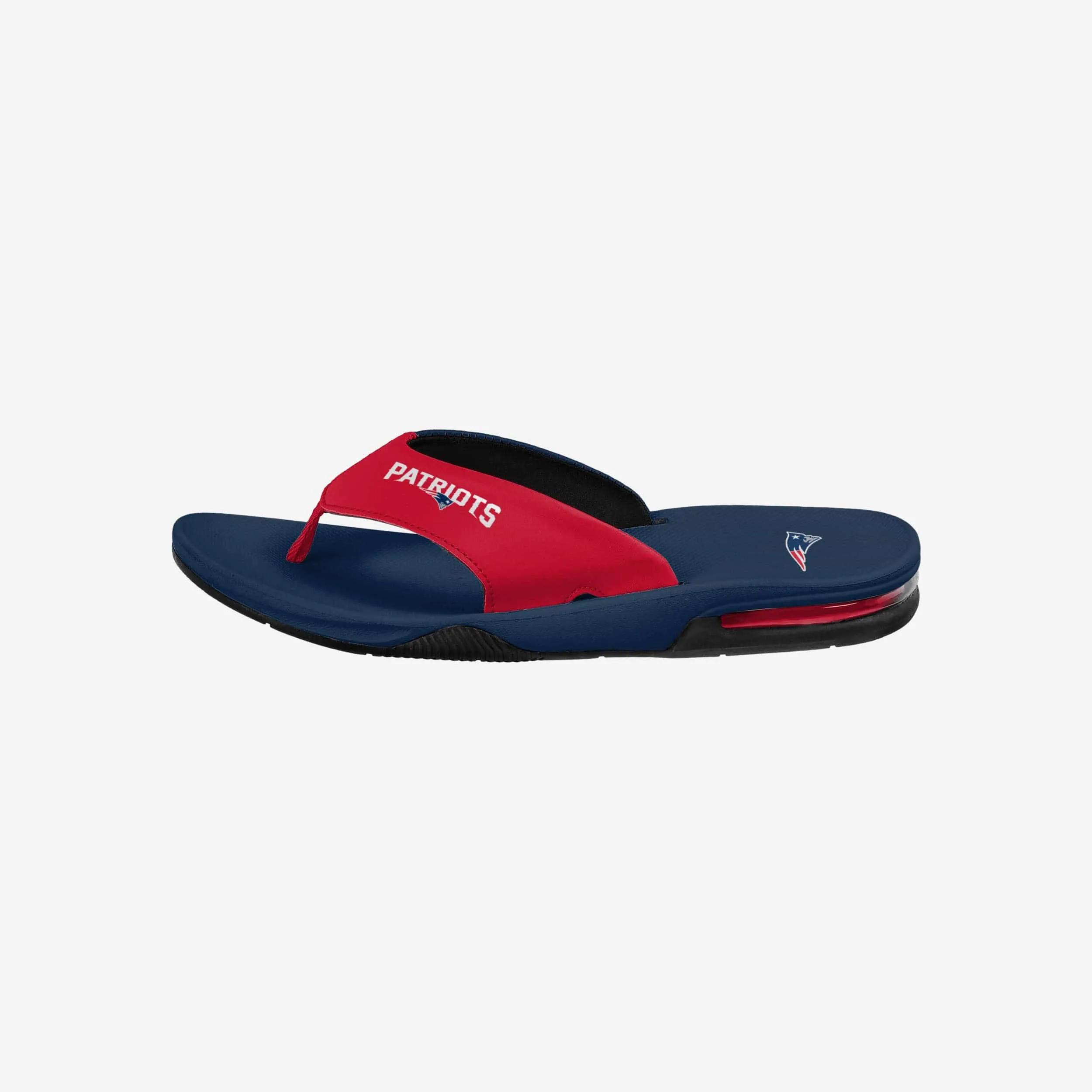 New England Patriots Team Color Contour Flip Flop