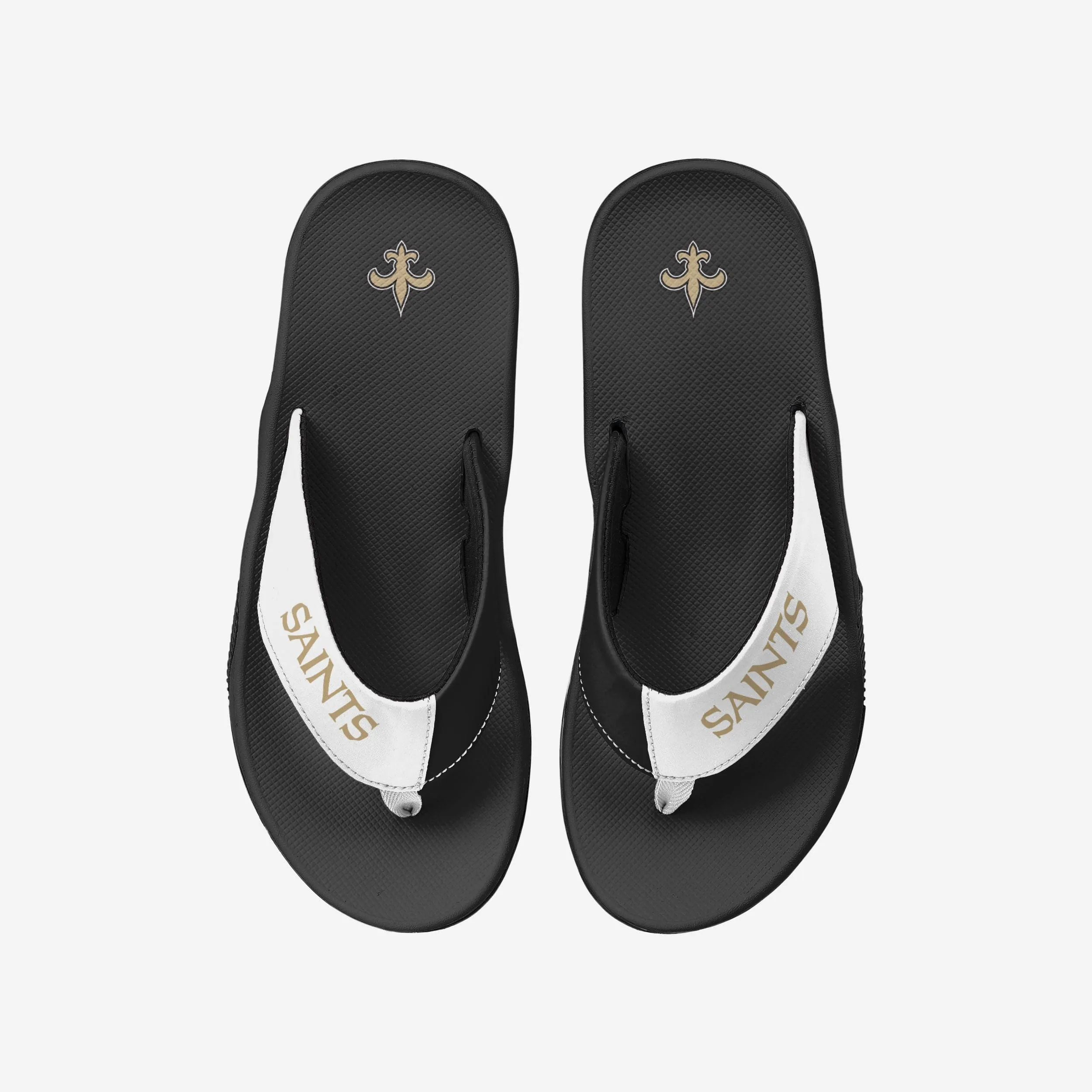 New Orleans Saints Team Color Contour Flip Flop