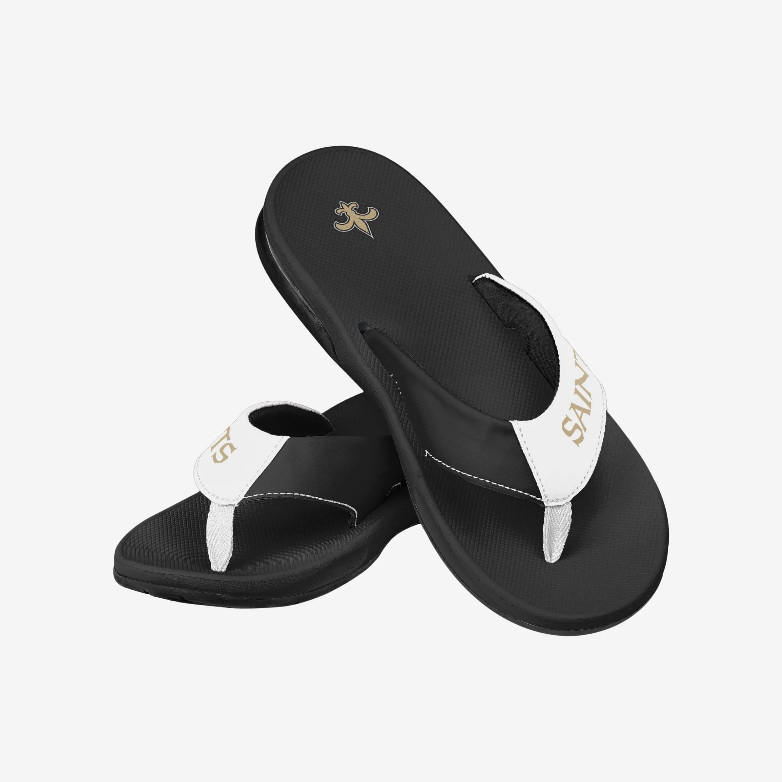 New Orleans Saints Team Color Contour Flip Flop