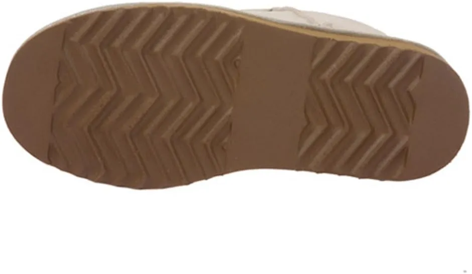 NINO Women's Mid-Calf Cowhide Faux Shearling Boot