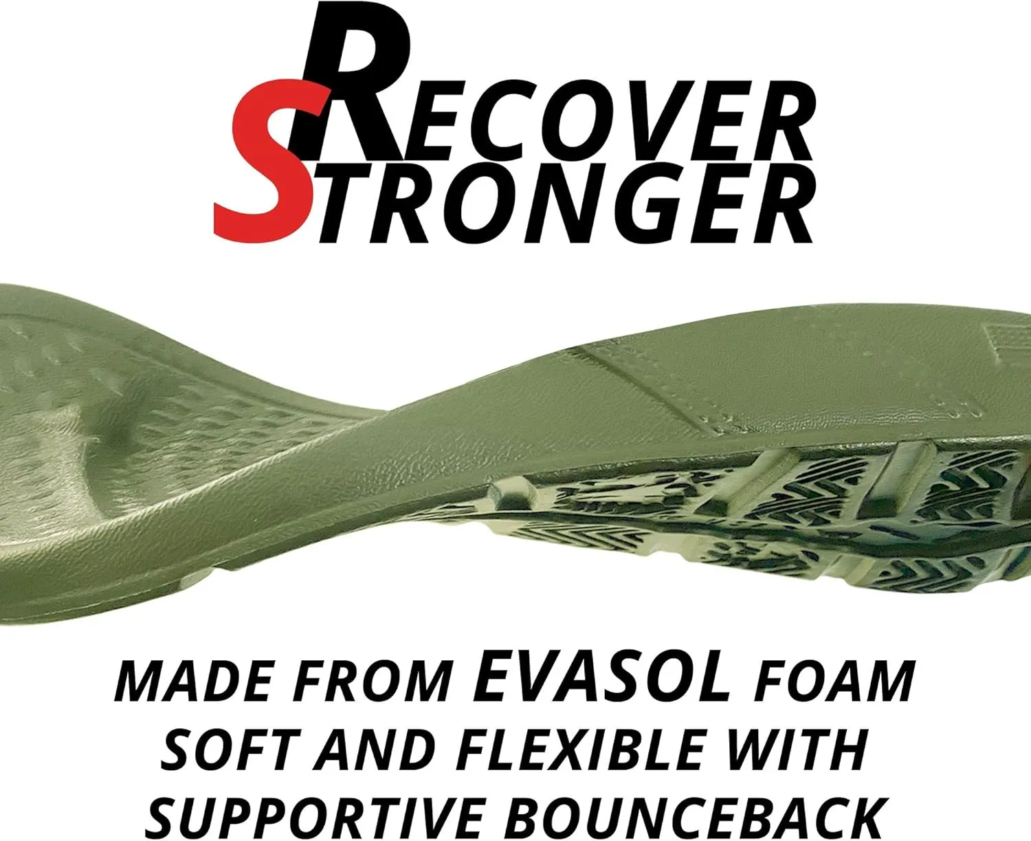 NUUSOL Unisex Cascade Flip Flops; Non-Slip Hiking/Plantar Fasciitis Footwear; Soft Cushion, Lightweight & Comfortable; Arch Support & Textured Footbed, Pain Relief for Joint, Neck & Back Injuries