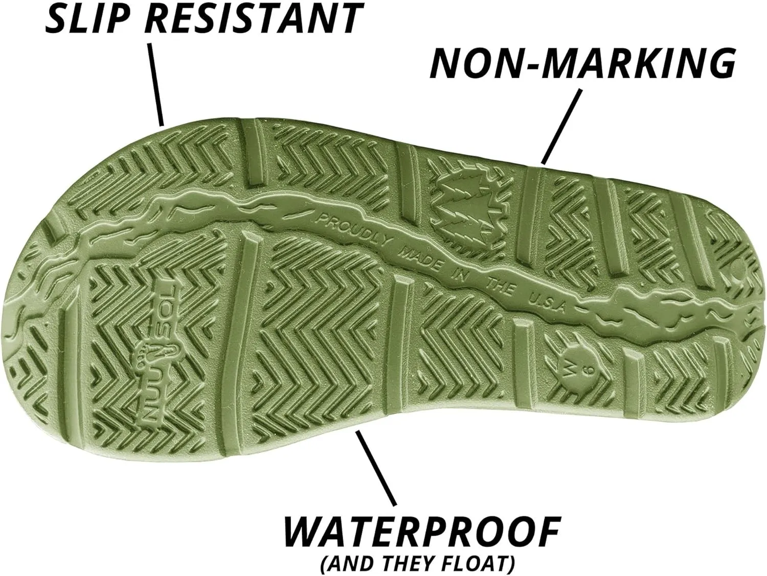NUUSOL Unisex Cascade Flip Flops; Non-Slip Hiking/Plantar Fasciitis Footwear; Soft Cushion, Lightweight & Comfortable; Arch Support & Textured Footbed, Pain Relief for Joint, Neck & Back Injuries