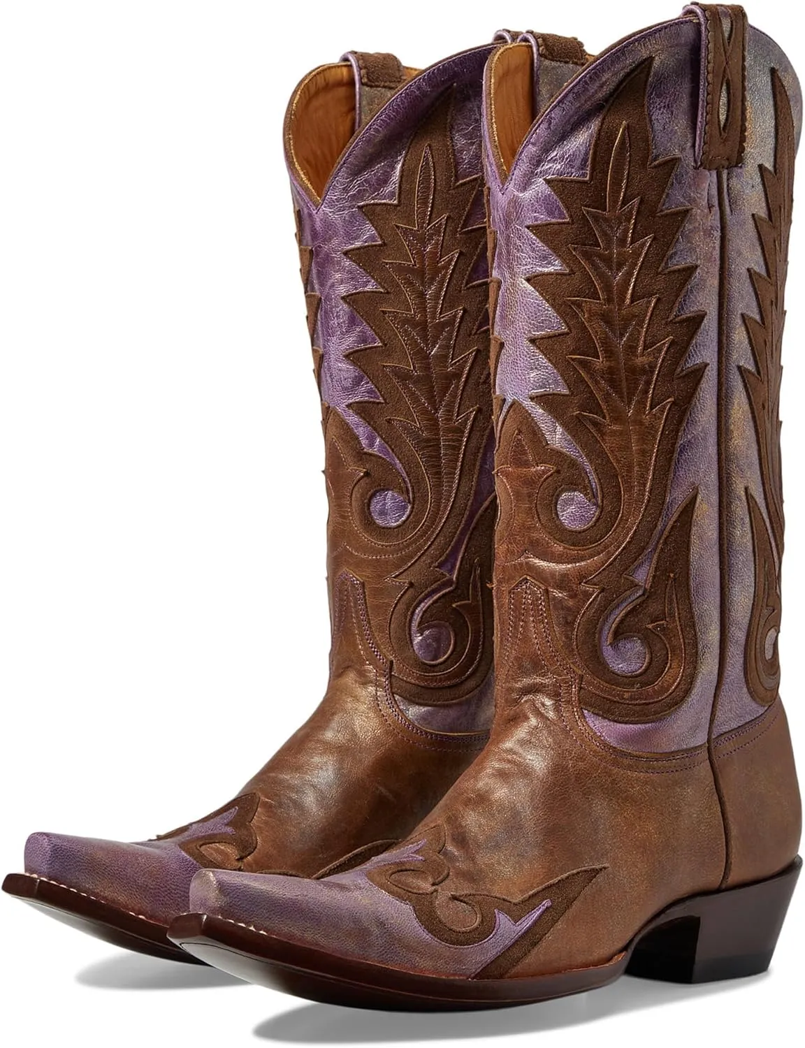 Old Gringo Women's Full Bloom Mid Calf Boot, Nut/Cream, 6.5