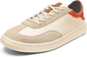 OLUKAI Punini Men's Everyday Sneaker, Classic Lace-Up Design & Countoured Footbed, Comfort Fit & Wet Grip Rubber Soles, Durable & Supportive
