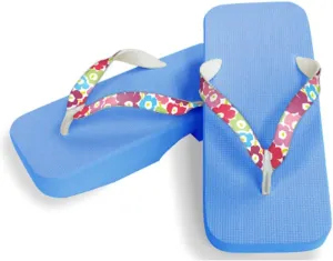 [One Step] [Hajime] Geta Clogs, Soft and Water Resistant, Sponge 10.6 inches (27 cm), SB/Large Flower 3, Large Flower 3 (Flower 3/27), flower 3, 27.0 cm