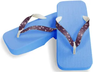 [One Step] [Hajime] Geta Geta Clogs, Soft and Water Resistant, Made of Sponge, 10.6 inches (27 cm), SB/Cherry Blossom x Purple, Cherry Blossom x Purple (Cherry Blossom x Purple/27), Sakura × Purple,