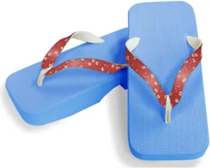 [One Step] [Hajime] Geta Geta Clogs, Soft and Water Resistant, Made of Sponge, 11.2 inches (28.5 cm), SB/Cherry Blossom x Red, Cherry Blossom x Red (Sakura x Red/28.5), Sakura × Red, 28.5 cm