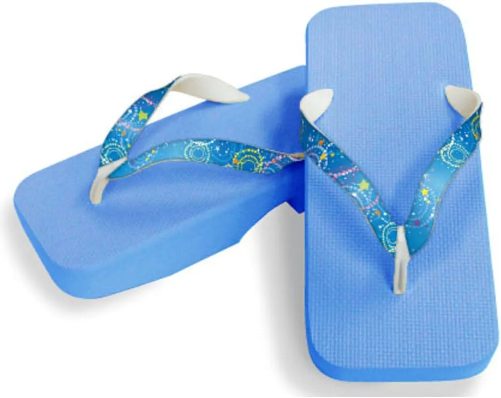 [One Step] [Hajime] Geta Geta Clogs, Soft and Water Resistant, Made of Sponge, 11.2 inches (28.5 cm), SB/Fireworks x Blue, Fireworks x Blue (Hanabi x Blue/28.5), Hannabi × Blue, 28.5 cm