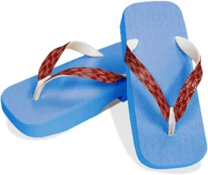 [One Step] [Hajime] Geta Geta Clogs, Soft and Water Resistant, Made of Sponge 9.4 inches (24 cm), SB (Yagasuri x Engine, 24), Yagasari x Engine, 24.0 cm