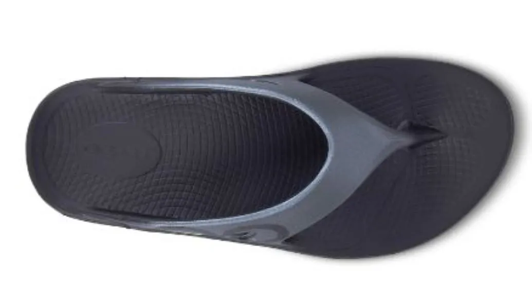 Oofos Black with Graphite OOriginal Sport Mens Comfort Sandals M1001-BLKGRAP