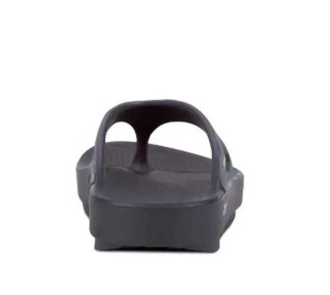Oofos Black with Graphite OOriginal Sport Mens Comfort Sandals M1001-BLKGRAP