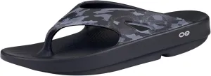 OOFOS OOriginal Sport Recovery Sandal, Black Camo - Women’s Size 16, Men’s Size 14