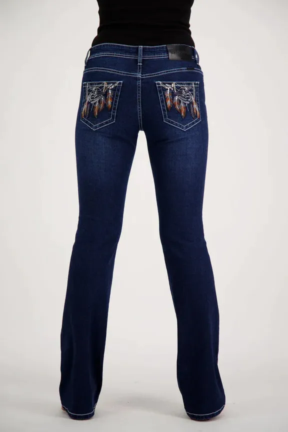 Outback Wildchild Claudette Bling Jeans 34 Leg - Renovation Sale