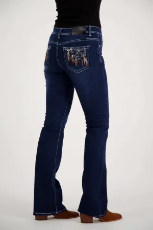 Outback Wildchild Claudette Bling Jeans 34 Leg - Renovation Sale