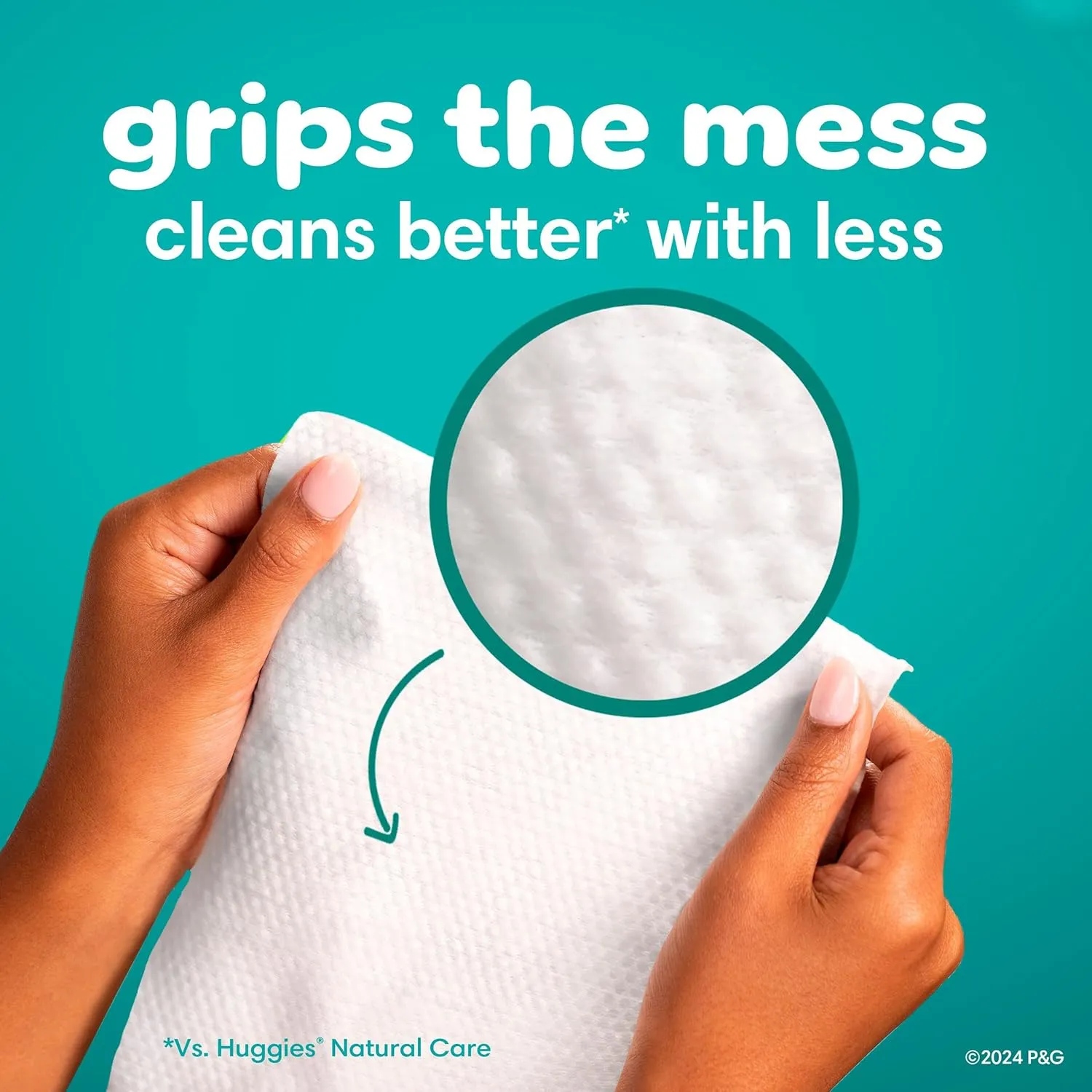Pampers Baby Wipes, Free & Gentle, Hypoallergenic and Unscented Wipe, 100% Plant Based, Plastic-Free for Babies, 936 Total (12 Flip-Top Packs)
