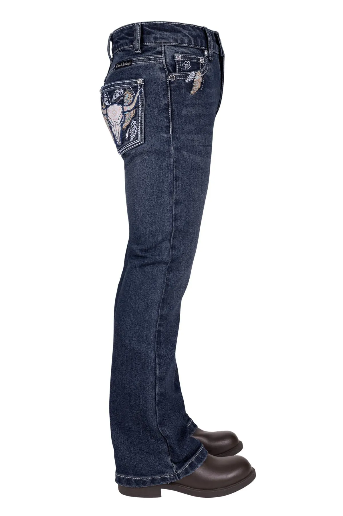 PCP5208036 Pure Western Girls Bec Boot Cut Jean