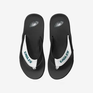 Philadelphia Eagles Team Color Contour Flip Flop