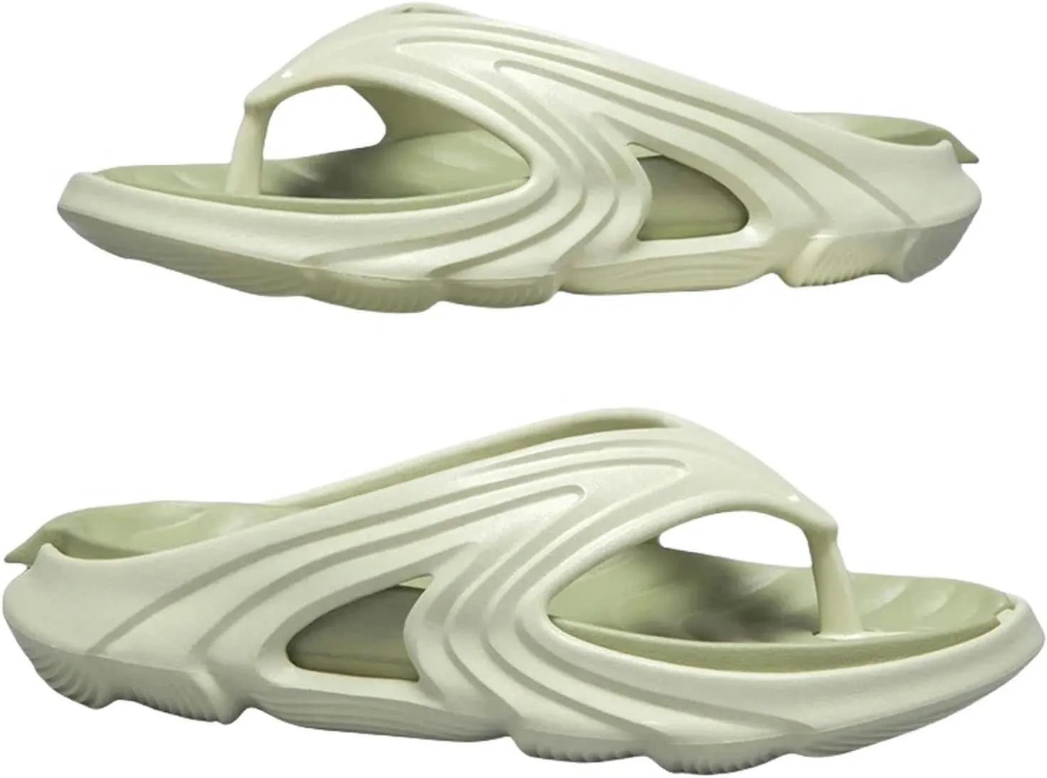 Platform Flip Flops Soft Sole Eva Slippers Outdoor Casual Beach Shoes Home Non-Slip Bathroom Slides