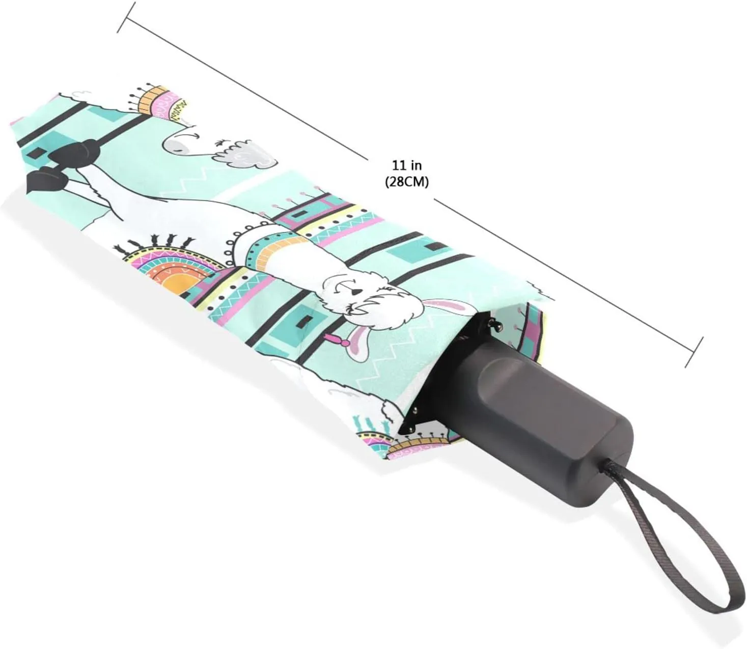 Poeticcity Unisex Manual Folding Rain Umbrella, Foldable Durable Sun Parasol, Collapsible Compact Windproof Portable Umbrellas for Travel