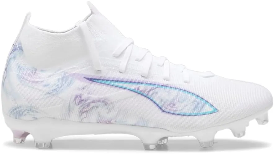 PUMA Womens Ultra 5 Match  Brilliance Firm GroundArtificial Ground Soccer Cleats - White - Size 6 M