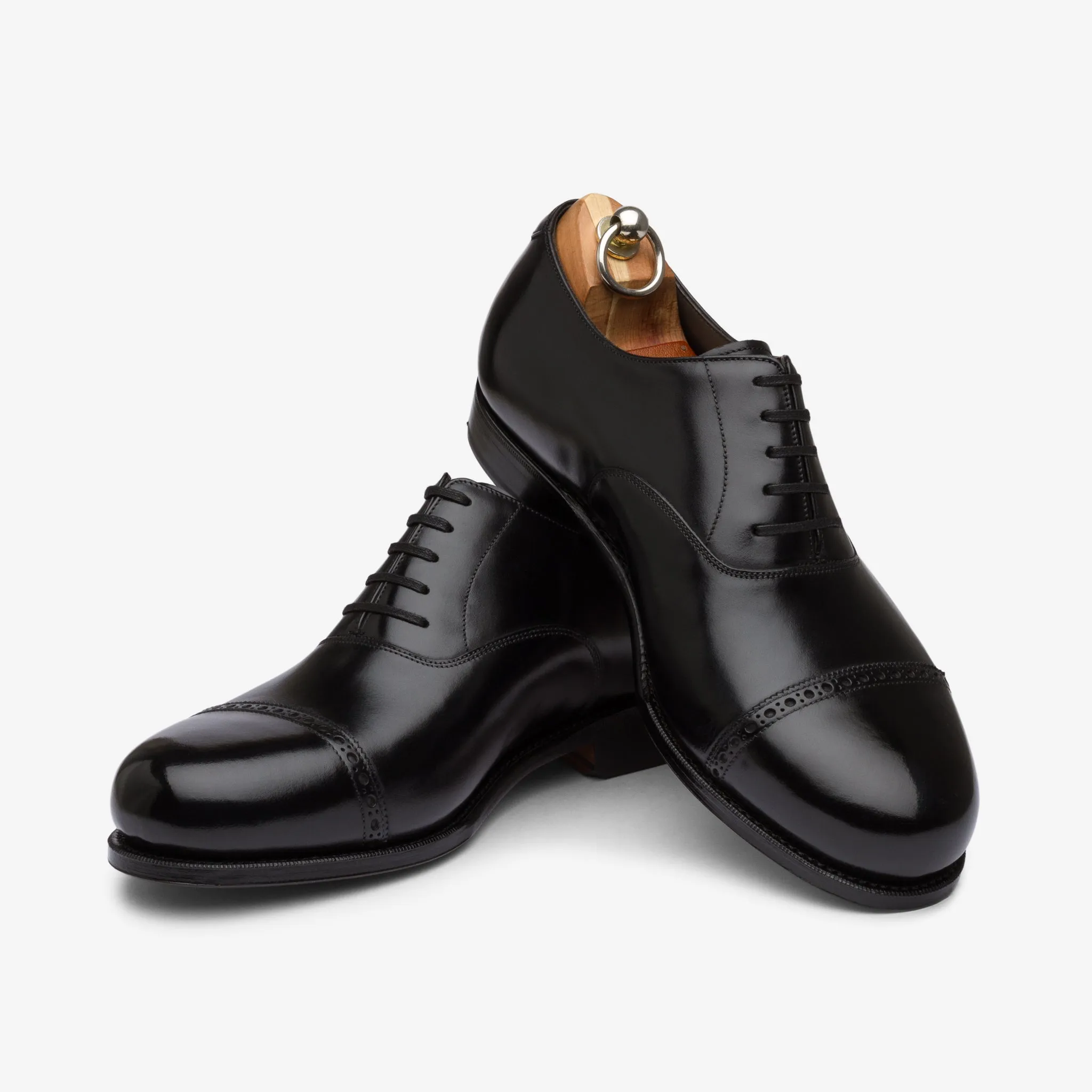Punch Cap Oxford - Black - Mod Last