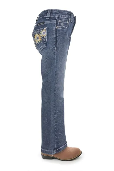 PURE WESTERN AMY GIRLS BOOT CUT JEANS - RETRO BOOTS