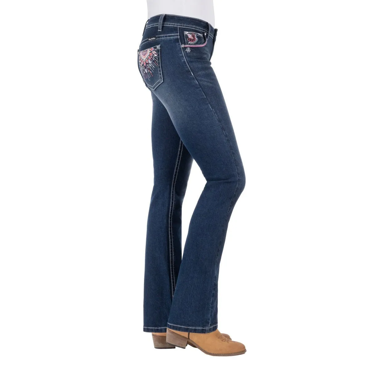 PURE WESTERN WOMENS ADELINE BOOT CUT JEANS