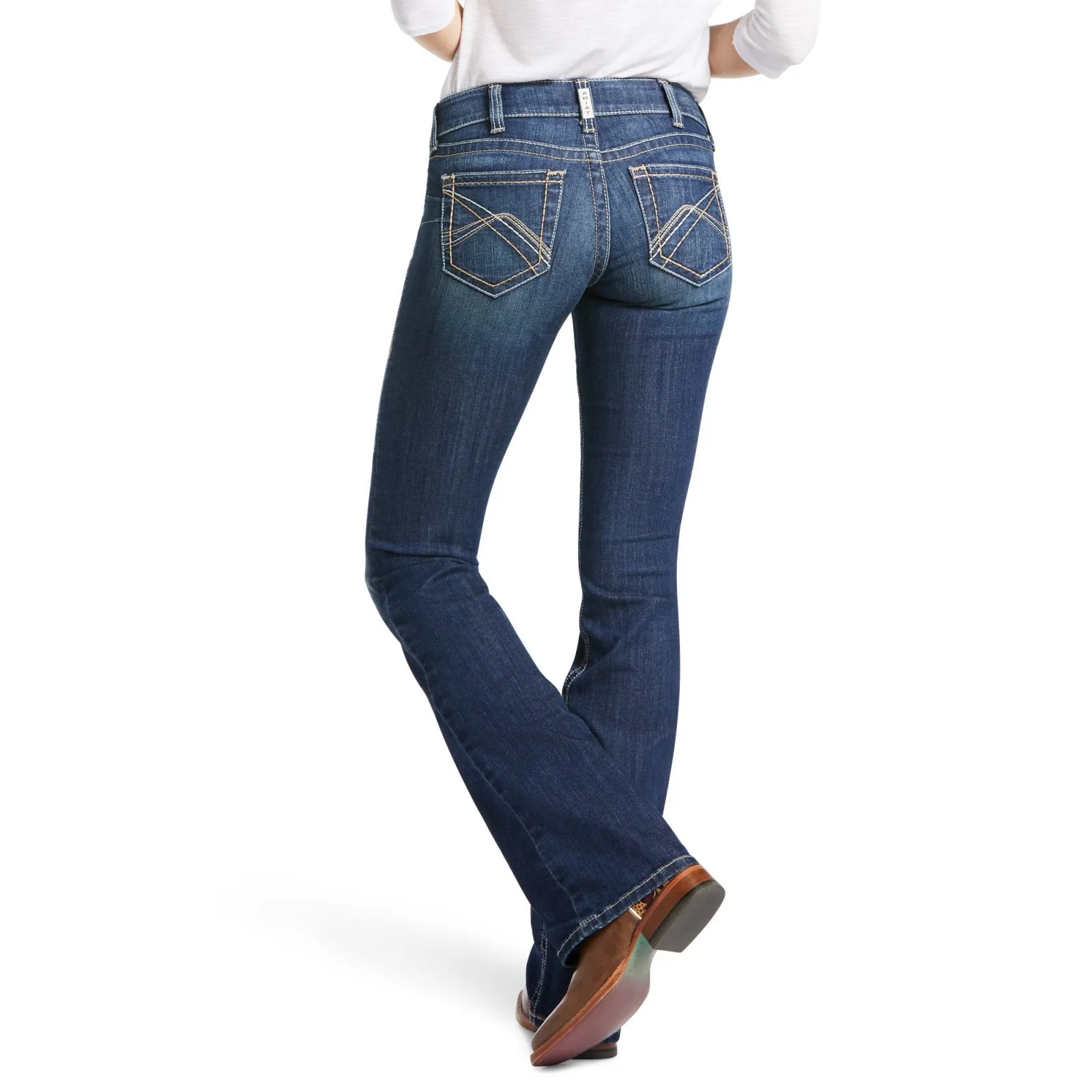 R.E.A.L. Mid Rise Boot Cut Corinne from Ariat