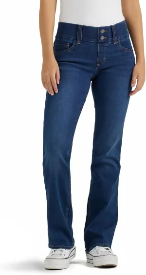 Riders by Lee Indigo Women's Pull on Waist Smoother Bootcut