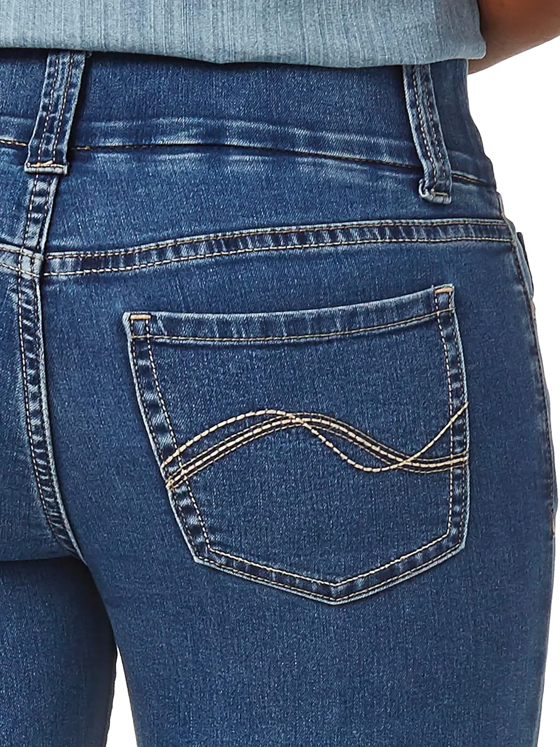 Riders by Lee Indigo Women's Pull on Waist Smoother Bootcut