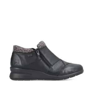 Rieker Low Ankle Boot Black Multi