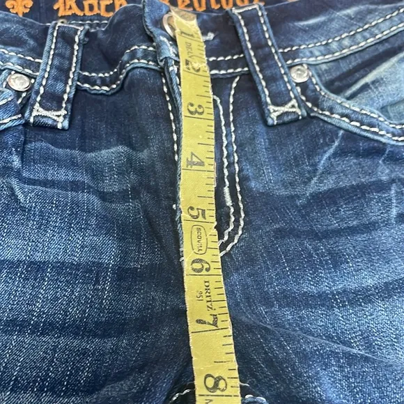 Rock Revival Jessee Mid Rise Boot Cut Jeans Size 26.