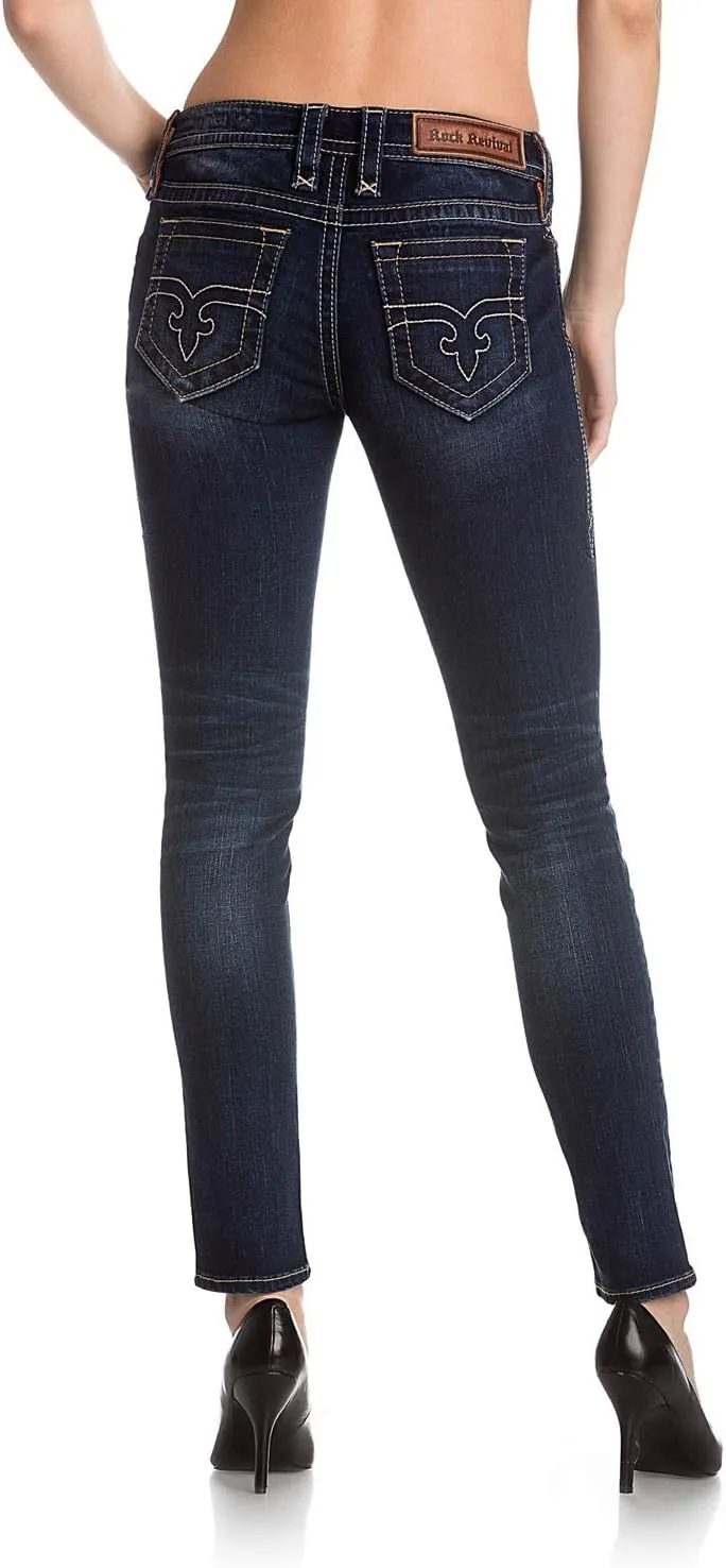 Rock Revival - Womens Anabela Boot Cut Jeans
