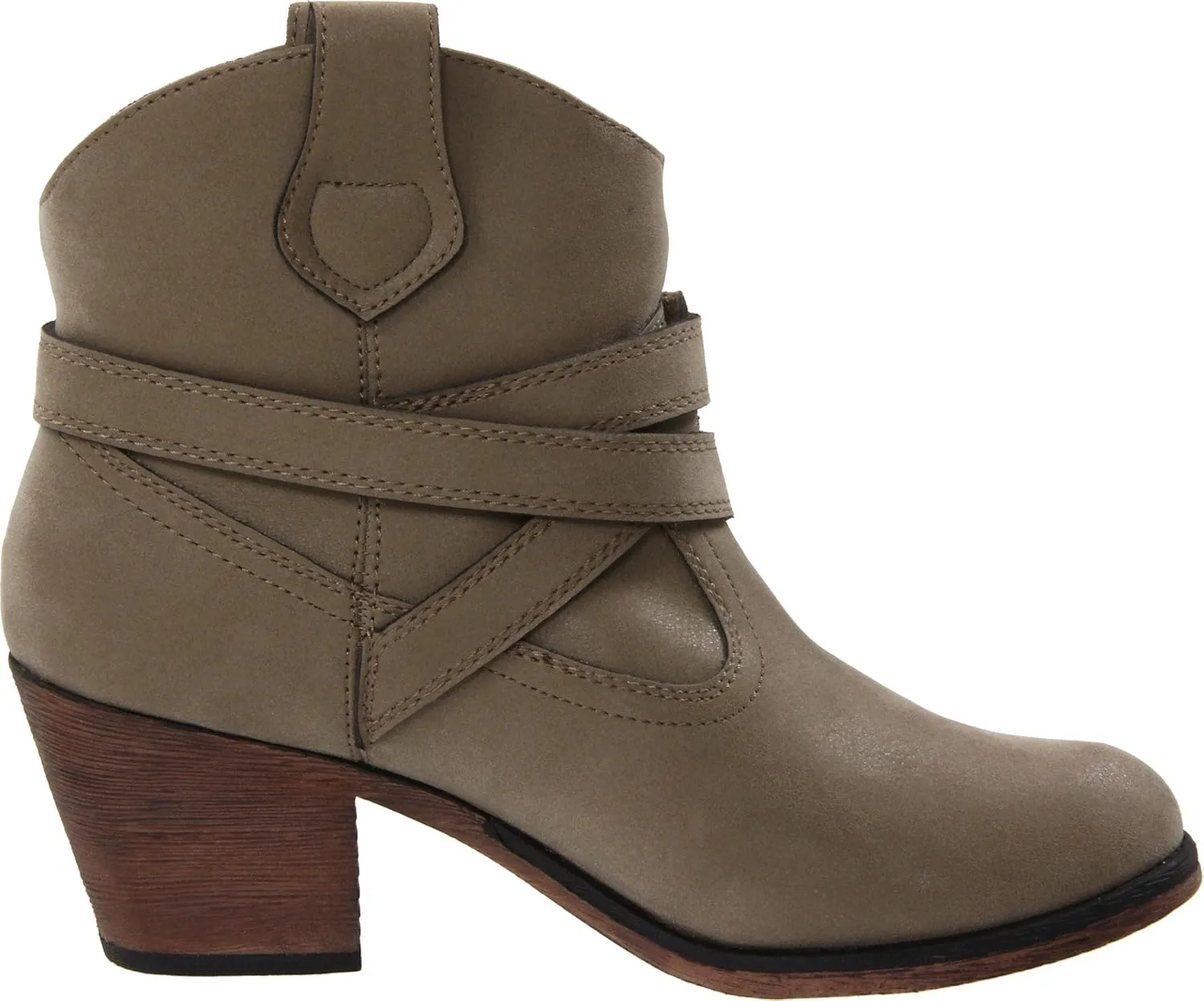 Rocket Dog Women Sayla Modern Ankle Boot with Pull-Up Tabs Western
