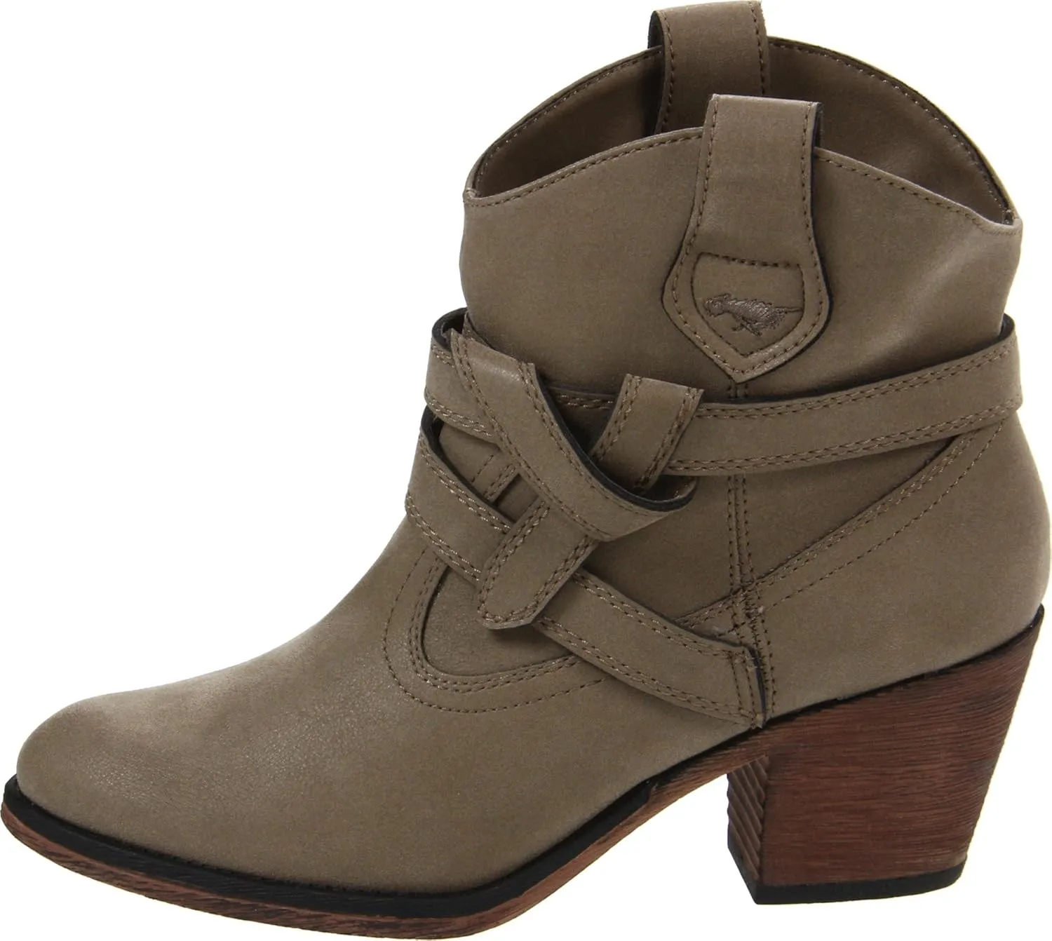 Rocket Dog Women Sayla Modern Ankle Boot with Pull-Up Tabs Western