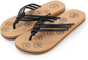 Roxie Women's Yoga Mat Flip Flips Non Slip Fashion Leather Straps Comfortable Beach Thong Sandals