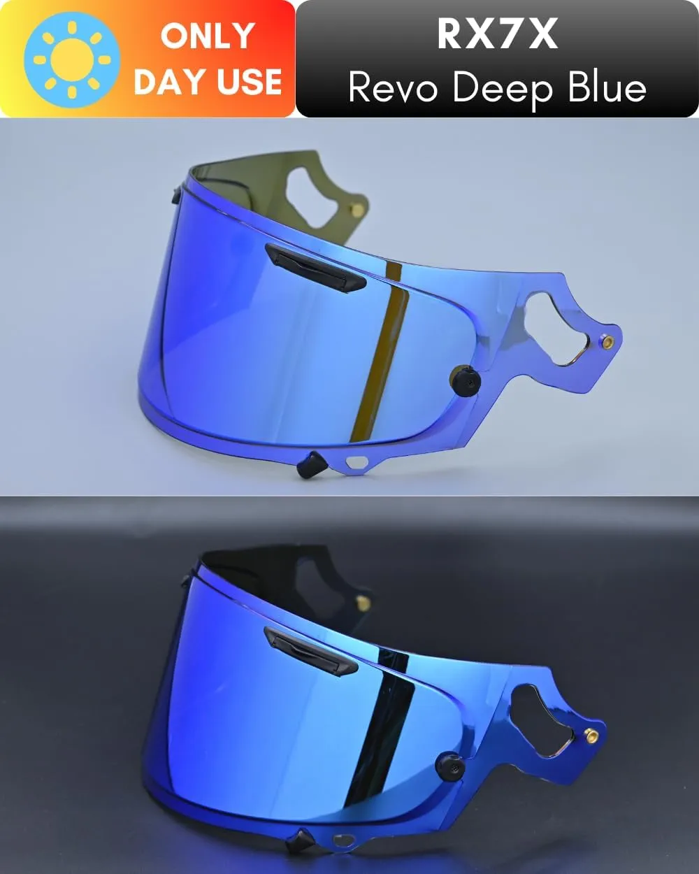 RX7X Replacement Motorcycle Helmet Shield Compatible with VAS-V MAX Corsair-X Signet-X Quantum-X DT-X