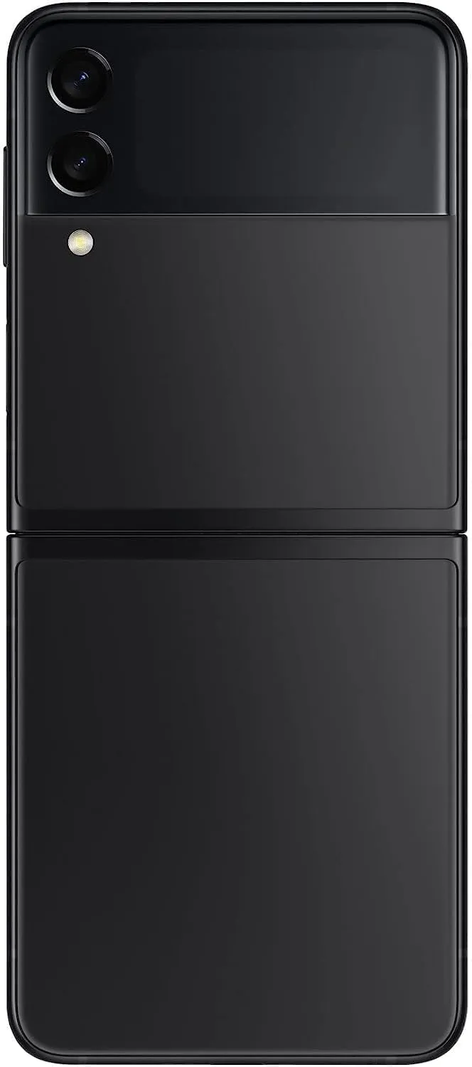 SAMSUNG Galaxy Z Flip 3 5G, US Version, 128GB, Phantom Black - T-Mobile (Renewed)