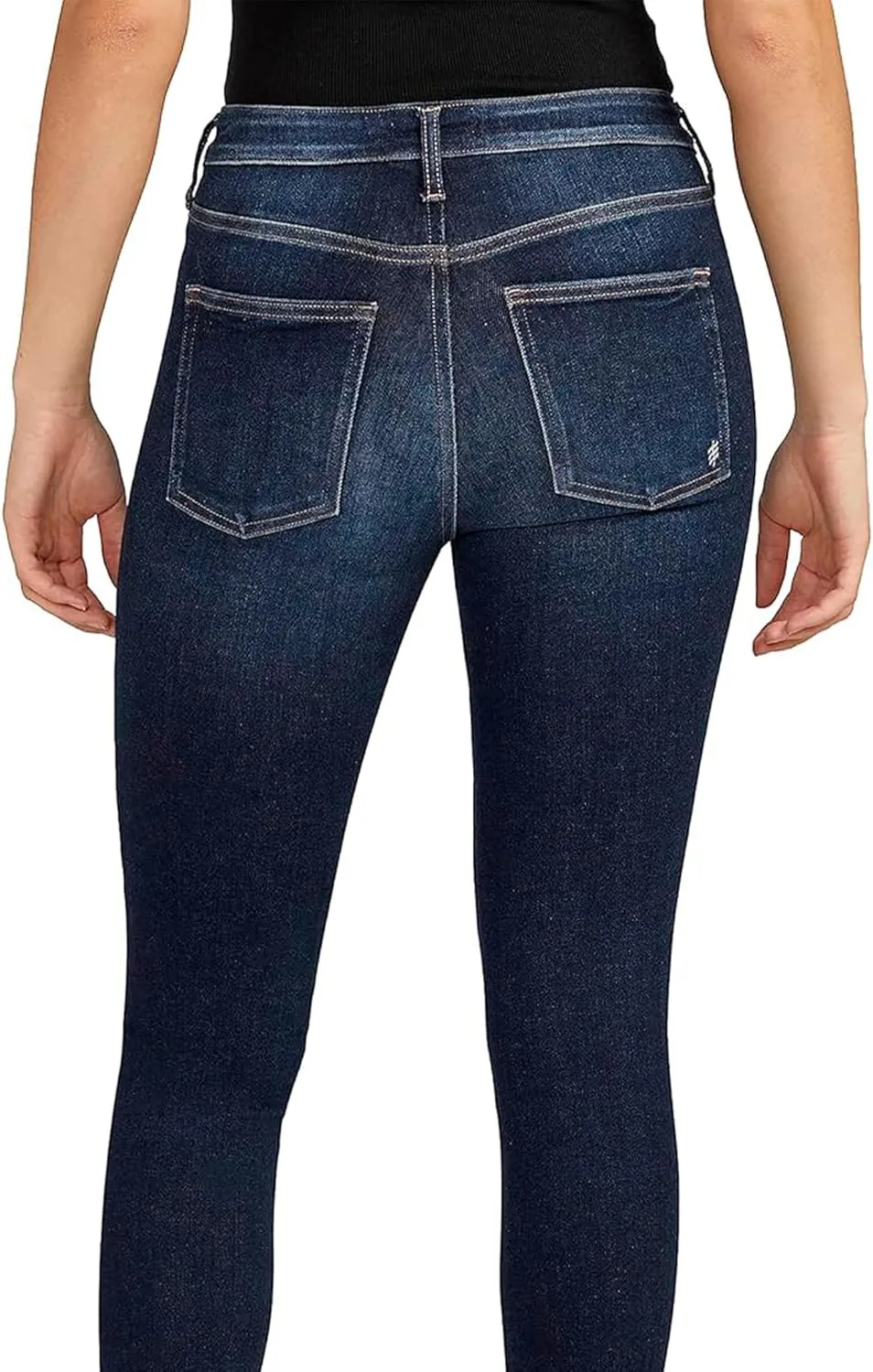 Silver Jeans Co. Women's Infinite Fit Mid Rise Skinny Leg Jeans