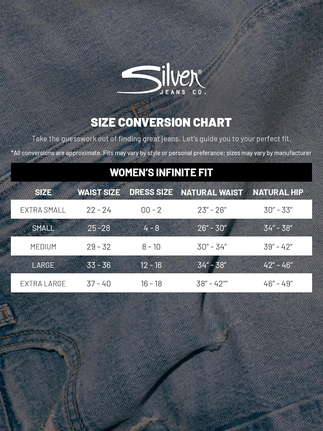 Silver Jeans Co. Women's Plus Size Infinite Fit Mid Rise Straight Leg Jeans