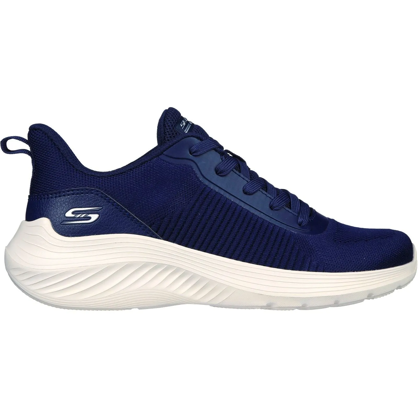 Skechers Women's Bobs Squad Waves Shoes in Navy