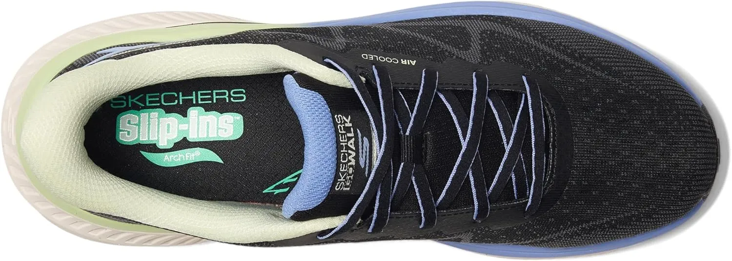 Skechers Women's Max Cushioning Arch Fit Areena Hands Free Slip-ins Sneaker